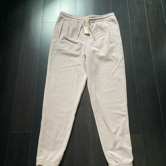 PATAGONIA WOMEN’S MICRO D FLEECE JOGGERS IN STINGRAY MAUVE SZ XL - Picture 2 of 11